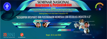 Sukses digelar ! Acara Seminar Nasional Kearsipan dan Perpustakaan IPB tahun 2018