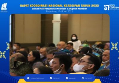 IPB University mendelegasikan Unit Arsip IPB pada Rapat Koordinasi Nasional Evaluasi  Hasil Pengawasan Kearsipan di Pekanbaru Riau, dalam rangka Pengawasan Kearsipan oleh Arsip Nasional Republik Indonesia (ANRI)